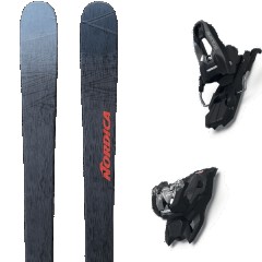 comparer et trouver le meilleur prix du ski Nordica Free unleashed 90 + squire 10 100mm blk/ant noir/bleu taille 144 sur Sportadvice