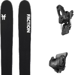 comparer et trouver le meilleur prix du ski Faction La machine 4 + noir / violet sur Sportadvice