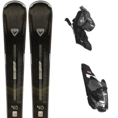 comparer et trouver le meilleur prix du ski Rossignol Nova 6 + xpress w 11 gw b83 black sparkle noir / jaune sur Sportadvice