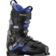 comparer et trouver le meilleur prix du ski Salomon S/pro 130 black/race b/red noir/bleu /25.5 sur Sportadvice