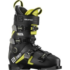 comparer et trouver le meilleur prix du ski Salomon S/pro 110 black/acid gree/w noir/jaune /25.5 sur Sportadvice