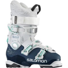 comparer et trouver le meilleur prix du chaussure de ski Salomon Qst access 70 w petrol blue/white blanc/bleu /24.5 sur Sportadvice