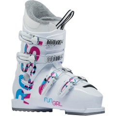 comparer et trouver le meilleur prix du chaussure de ski Rossignol Fun girl j4 blanc/rose/bleu sur Sportadvice