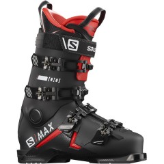 comparer et trouver le meilleur prix du ski Salomon S/max 100 black/red/white noir/rouge /27.5 sur Sportadvice
