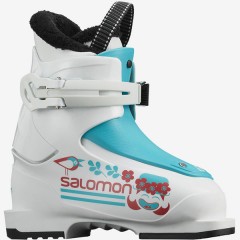 comparer et trouver le meilleur prix du chaussure de ski Salomon T1 girly white/scuba blanc/bleu sur Sportadvice