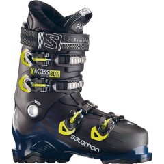 comparer et trouver le meilleur prix du ski Salomon X access 80 wide black/petrol /30.5 2021 sur Sportadvice