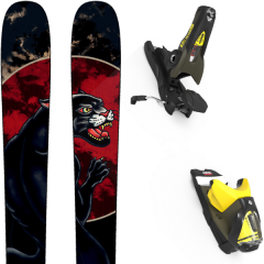 comparer et trouver le meilleur prix du ski Rossignol Alpin ops 98 + spx 12 gw b90 kaki/yellow noir sur Sportadvice