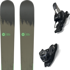 comparer et trouver le meilleur prix du ski Rossignol Alpin smash 7 + 11.0 tcx black/anthracite vert sur Sportadvice