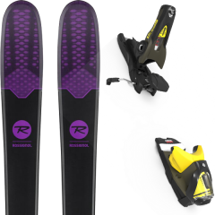 comparer et trouver le meilleur prix du ski Rossignol Alpin spicy 7 19 + spx 12 gw b90 kaki/yellow noir/violet 2019 sur Sportadvice