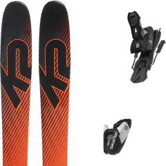 comparer et trouver le meilleur prix du ski K2 Alpin pinnacle 19 + l7 gw n black/white b90 orange/noir 2019 sur Sportadvice