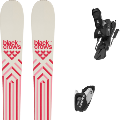 comparer et trouver le meilleur prix du ski Black Crows Alpin junius birdie + l7 gw n black/white b90 blanc/rose sur Sportadvice