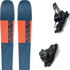 comparer et trouver le meilleur prix du ski K2 Alpin mindbender 90c + 11.0 tcx black/anthracite bleu/orange sur Sportadvice