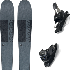 comparer et trouver le meilleur prix du ski K2 Alpin mindbender 85 + 11.0 tcx black/anthracite gris sur Sportadvice