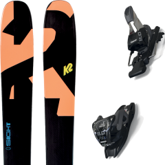 comparer et trouver le meilleur prix du ski K2 Alpin sight + 11.0 tcx black/anthracite noir/orange sur Sportadvice