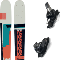 comparer et trouver le meilleur prix du ski K2 Alpin press + 11.0 tcx black/anthracite multicolore sur Sportadvice