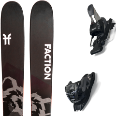 comparer et trouver le meilleur prix du ski Faction Alpin prodigy 3.0 + 11.0 tcx black/anthracite noir/gris sur Sportadvice