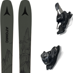 comparer et trouver le meilleur prix du ski Atomic Alpin bent chetler 100 + 11.0 tcx black/anthracite vert/gris sur Sportadvice