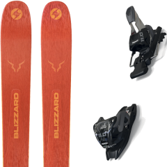 comparer et trouver le meilleur prix du ski Blizzard Alpin rustler 11 + 11.0 tcx black/anthracite orange sur Sportadvice