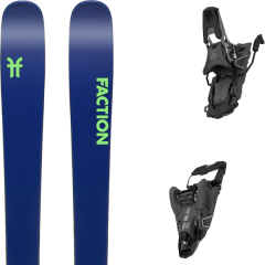 comparer et trouver le meilleur prix du ski Faction Rando agent 1.0 + s/lab shift mnc 13 n black sh90 bleu sur Sportadvice