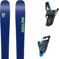 comparer et trouver le meilleur prix du ski Faction Rando agent 1.0 + s/lab shift mnc 13 n black/blue sh90 bleu sur Sportadvice
