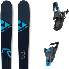comparer et trouver le meilleur prix du ski Fischer Alpin ranger 92 ti + s/lab shift mnc 13 n black/blue sh90 noir sur Sportadvice