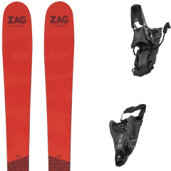 comparer et trouver le meilleur prix du ski Zag Alpin h86 + s/lab shift mnc 13 n black sh90 rouge sur Sportadvice