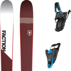 comparer et trouver le meilleur prix du ski Faction Rando prime 1.0 19 + s/lab shift mnc 13 n black/blue sh90 rouge/blanc 2019 sur Sportadvice