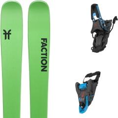 comparer et trouver le meilleur prix du ski Faction Alpin 1.0 x + s/lab shift mnc 13 n black/blue sh90 vert sur Sportadvice