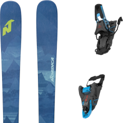 comparer et trouver le meilleur prix du ski Nordica Alpin santa ana 88 + s/lab shift mnc 13 n black/blue sh90 bleu sur Sportadvice