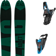comparer et trouver le meilleur prix du ski Zag Rando adret 81 + s/lab shift mnc 13 n black/blue sh90 vert/noir sur Sportadvice
