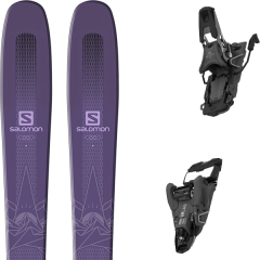 comparer et trouver le meilleur prix du ski Salomon Alpin qst myriad 85 19 + s/lab shift mnc 13 n black sh90 violet 2019 sur Sportadvice