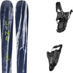 comparer et trouver le meilleur prix du ski Line Alpin supernatural 92 + s/lab shift mnc 13 n black sh90 bleu/blanc sur Sportadvice
