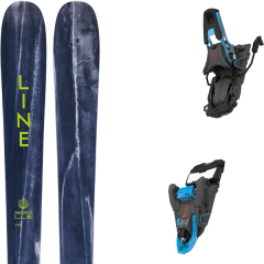 comparer et trouver le meilleur prix du ski Line Alpin supernatural 86 + s/lab shift mnc 13 n black/blue sh90 bleu/blanc sur Sportadvice