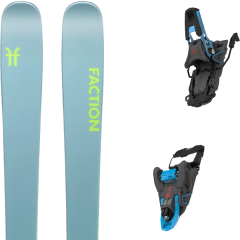 comparer et trouver le meilleur prix du ski Faction Rando agent 1.0 x + s/lab shift mnc 13 n black/blue sh90 vert sur Sportadvice