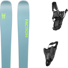 comparer et trouver le meilleur prix du ski Faction Rando agent 1.0 x + s/lab shift mnc 13 n black sh90 vert sur Sportadvice