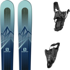 comparer et trouver le meilleur prix du ski Salomon Rando mtn explore 88 w blue/blue + s/lab shift mnc 13 n black sh90 bleu sur Sportadvice