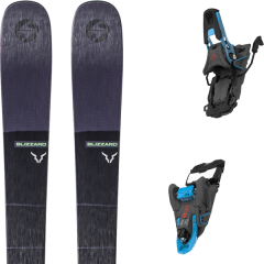 comparer et trouver le meilleur prix du ski Blizzard Alpin brahma 82 + s/lab shift mnc 13 n black/blue sh90 gris/noir sur Sportadvice