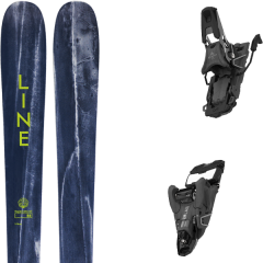 comparer et trouver le meilleur prix du ski Line Alpin supernatural 86 + s/lab shift mnc 13 n black sh90 bleu/blanc sur Sportadvice