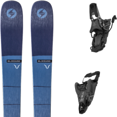 comparer et trouver le meilleur prix du ski Blizzard Alpin bushwacker + s/lab shift mnc 13 n black sh90 bleu sur Sportadvice