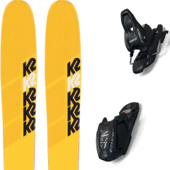 comparer et trouver le meilleur prix du ski K2 Alpin mindbender + free 7 95mm black jaune sur Sportadvice
