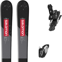 comparer et trouver le meilleur prix du ski Salomon Alpin tnt black/grey/red + l7 gw n black/white b90 noir/gris sur Sportadvice