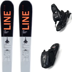 comparer et trouver le meilleur prix du ski Line Alpin tom wallisch shorty + free 7 95mm black gris/noir sur Sportadvice