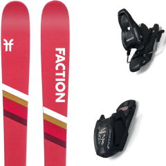 comparer et trouver le meilleur prix du ski Faction Alpin candide 0.5 + free 7 95mm black orange sur Sportadvice