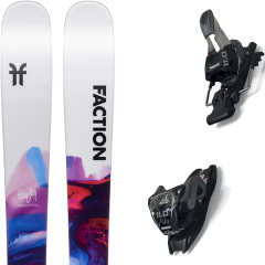 comparer et trouver le meilleur prix du ski Faction Alpin prodigy 1.0 x + 11.0 tcx black/anthracite multicolore/blanc sur Sportadvice