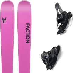 comparer et trouver le meilleur prix du ski Faction Alpin 2.0 x + 11.0 tcx black/anthracite rose sur Sportadvice