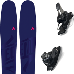 comparer et trouver le meilleur prix du ski Dynastar Alpin legend w 96 + 11.0 tcx black/anthracite violet/bleu sur Sportadvice
