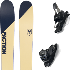 comparer et trouver le meilleur prix du ski Faction Alpin candide 2.0 19 + 11.0 tcx black/anthracite beige/bleu 2019 sur Sportadvice