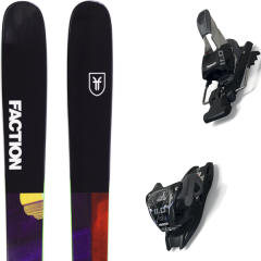 comparer et trouver le meilleur prix du ski Faction Alpin prodigy 1.0 19 + 11.0 tcx black/anthracite noir/bleu/multicolore 2019 sur Sportadvice