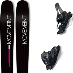 comparer et trouver le meilleur prix du ski Movement Alpin go 100 women 19 + 11.0 tcx black/anthracite noir 2019 sur Sportadvice