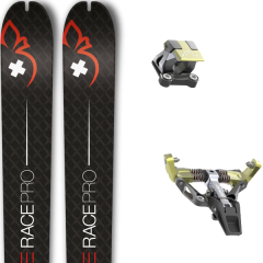 comparer et trouver le meilleur prix du ski Movement Rando race pro 66 + low tech race 115 manu black/yellow noir sur Sportadvice